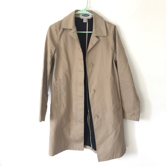 Old Navy Jackets & Blazers - Khaki Trench Coat